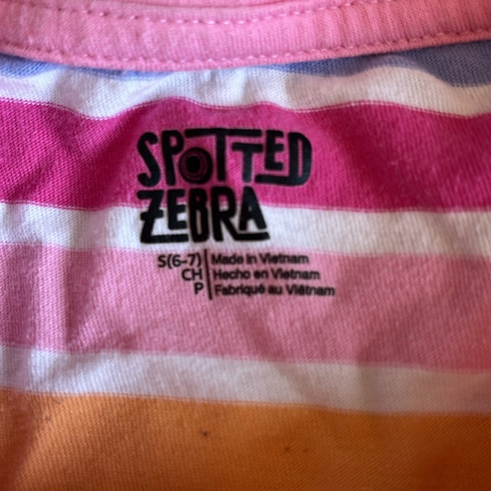 Spotted Zebra Girls’ Long Sleeve Shirts (Size: 6-7) - Picture 3 of 9